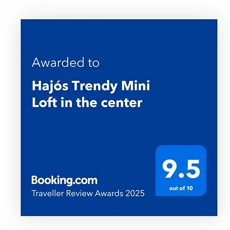 Appartement Hajos Trendy Mini Loft In The Center