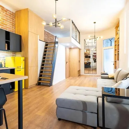Hajos Trendy Mini Loft In The Center Апартаменты Будапешт